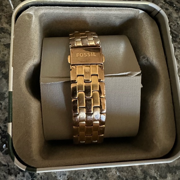 Fossil Gold Watch